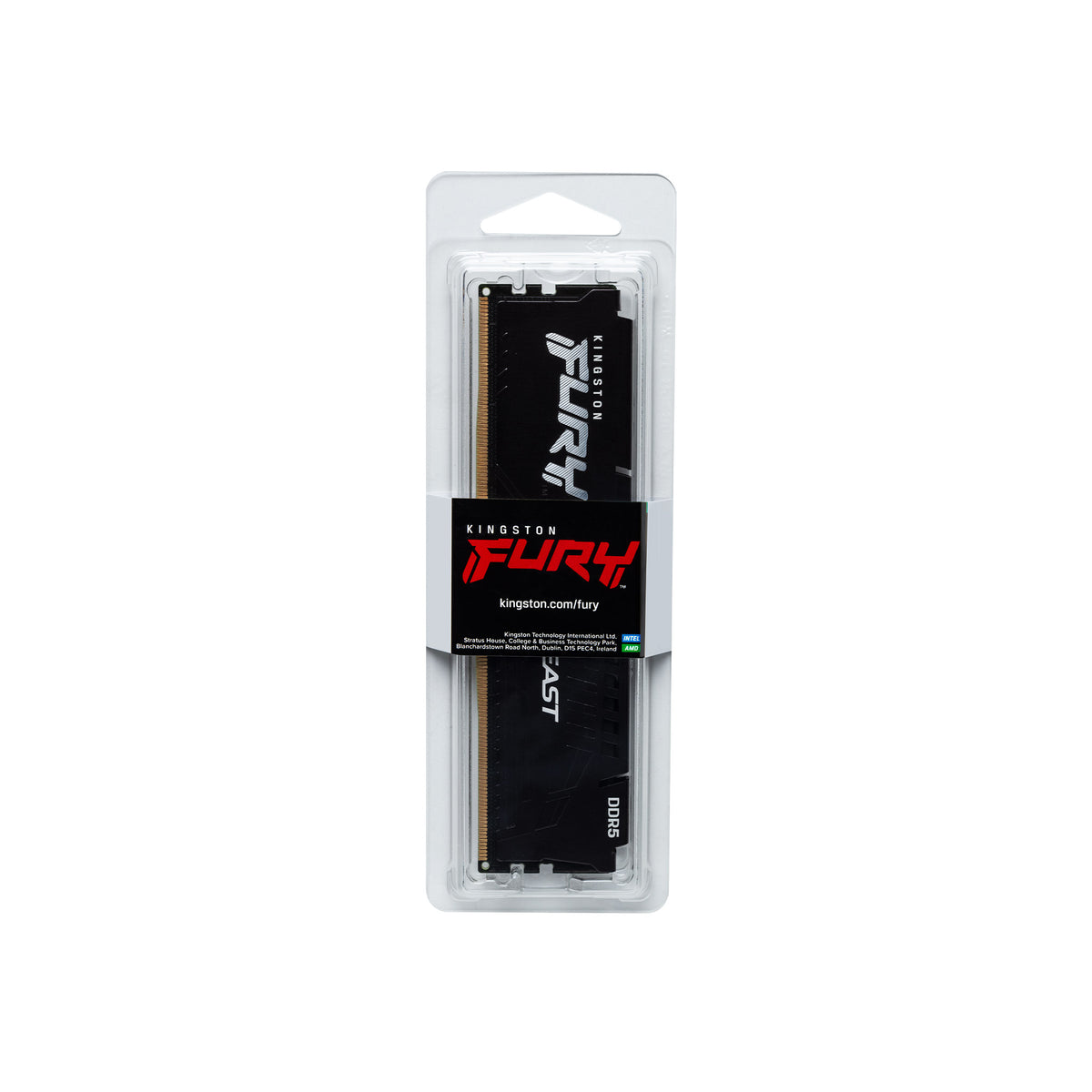 Memoria Ram UDIMM KINGSTON Fury Beast 16GB DDR5 5600MHz CL36 1.25V Single Negro - Comprar en Variic