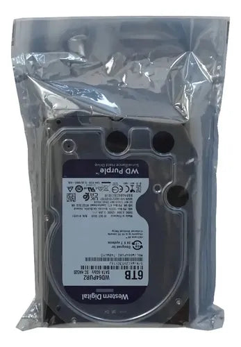 DISCO HDD 6TB WD PURPLE SURVEILLANCE WD64PURZ