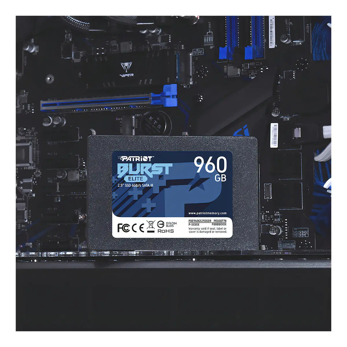 DISCO SSD PATRIOT BURST ELITE SOLID 240 GB SATA3 PE000776