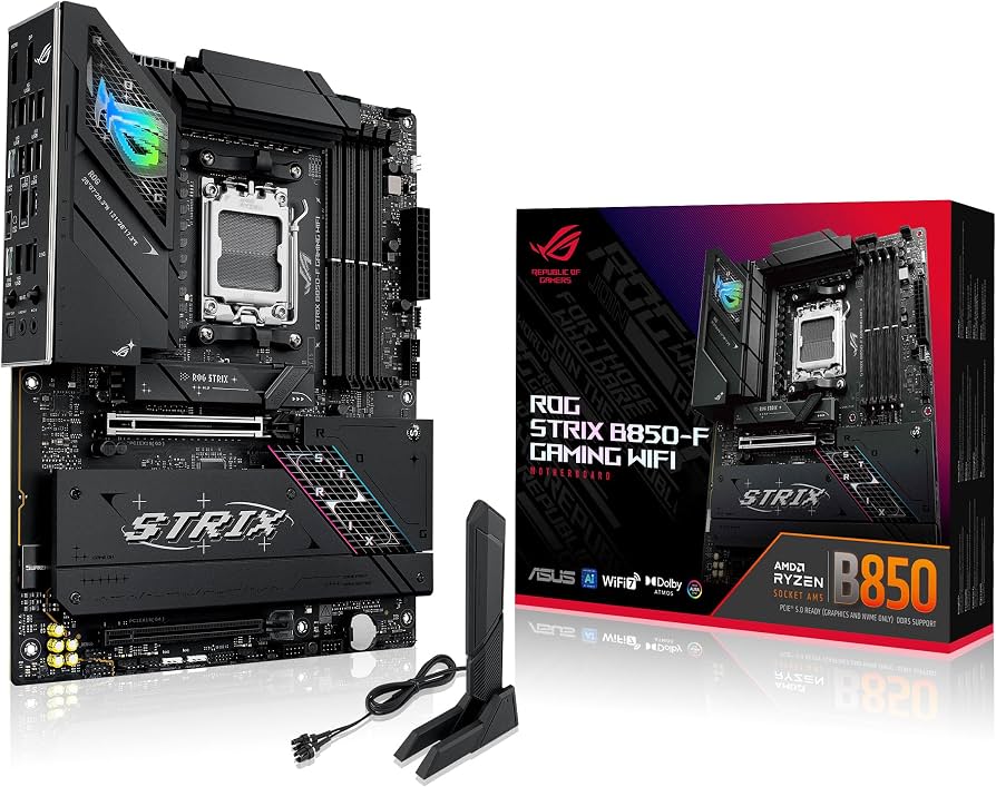 Motherboard ASUS ROG STRIX B850-F GAMING WIFI AM5 DDR5 - Comprar en Variic