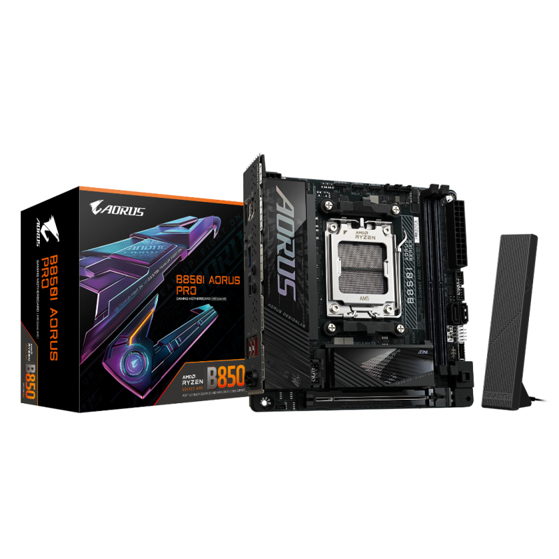 MOTHER GIGABYTE (AM5) B850I AORUS PRO - foto 5 | Variic