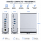 Docking Station Usb C 15 En 1 Mst 4k Hdmi Dp Pd 100w