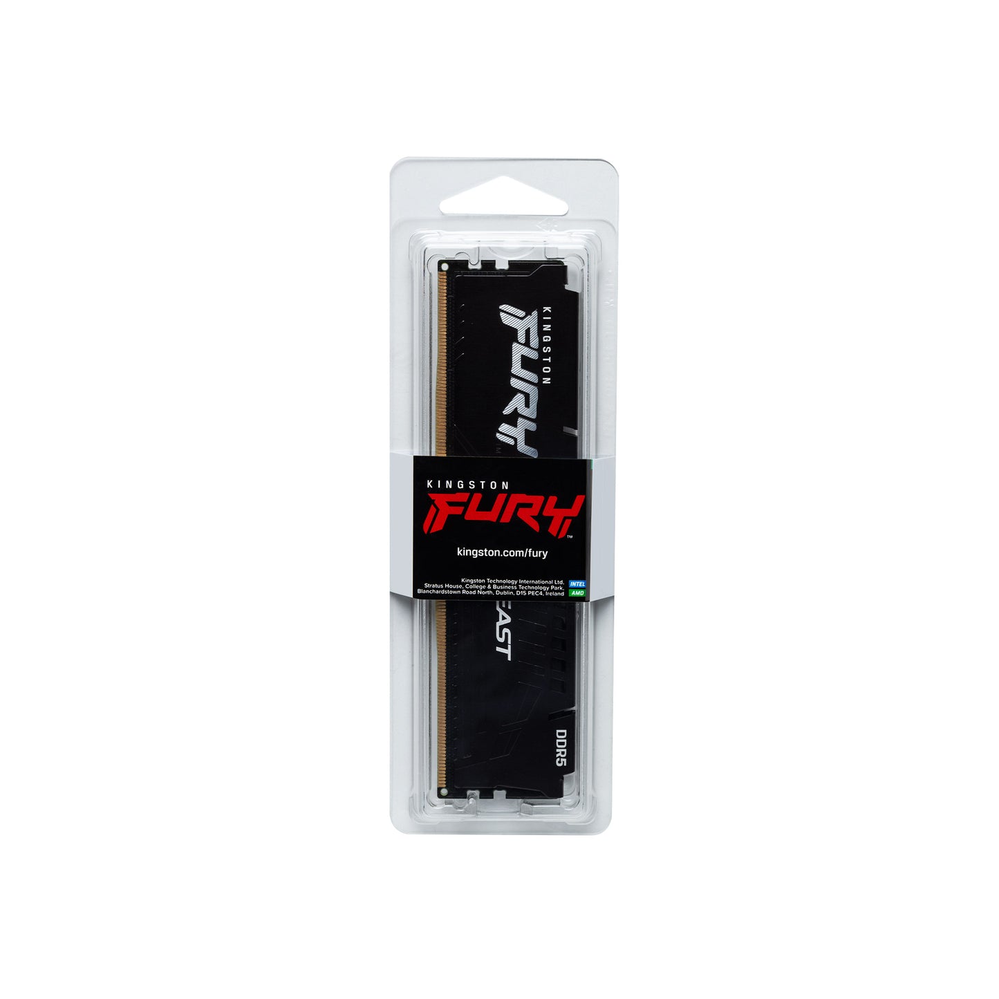 Memoria Ram UDIMM KINGSTON Fury Beast 16GB DDR5 5600MHz CL36 1.25V Single Negro - Comprar en Variic