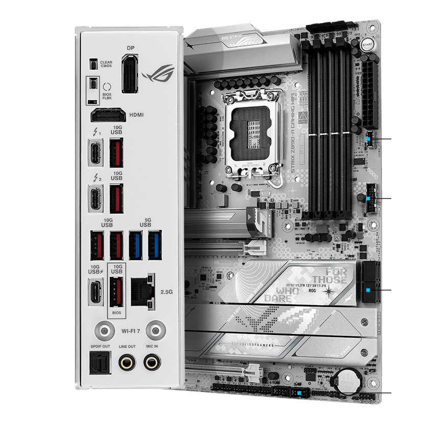Motherboard ASUS ROG STRIX Z890-A GAMING WIFI LGA1851 DDR5 - Comprar en Variic