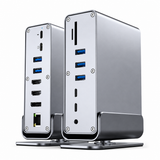 Docking Station Usb C 15 En 1 Mst 4k Hdmi Dp Pd 100w