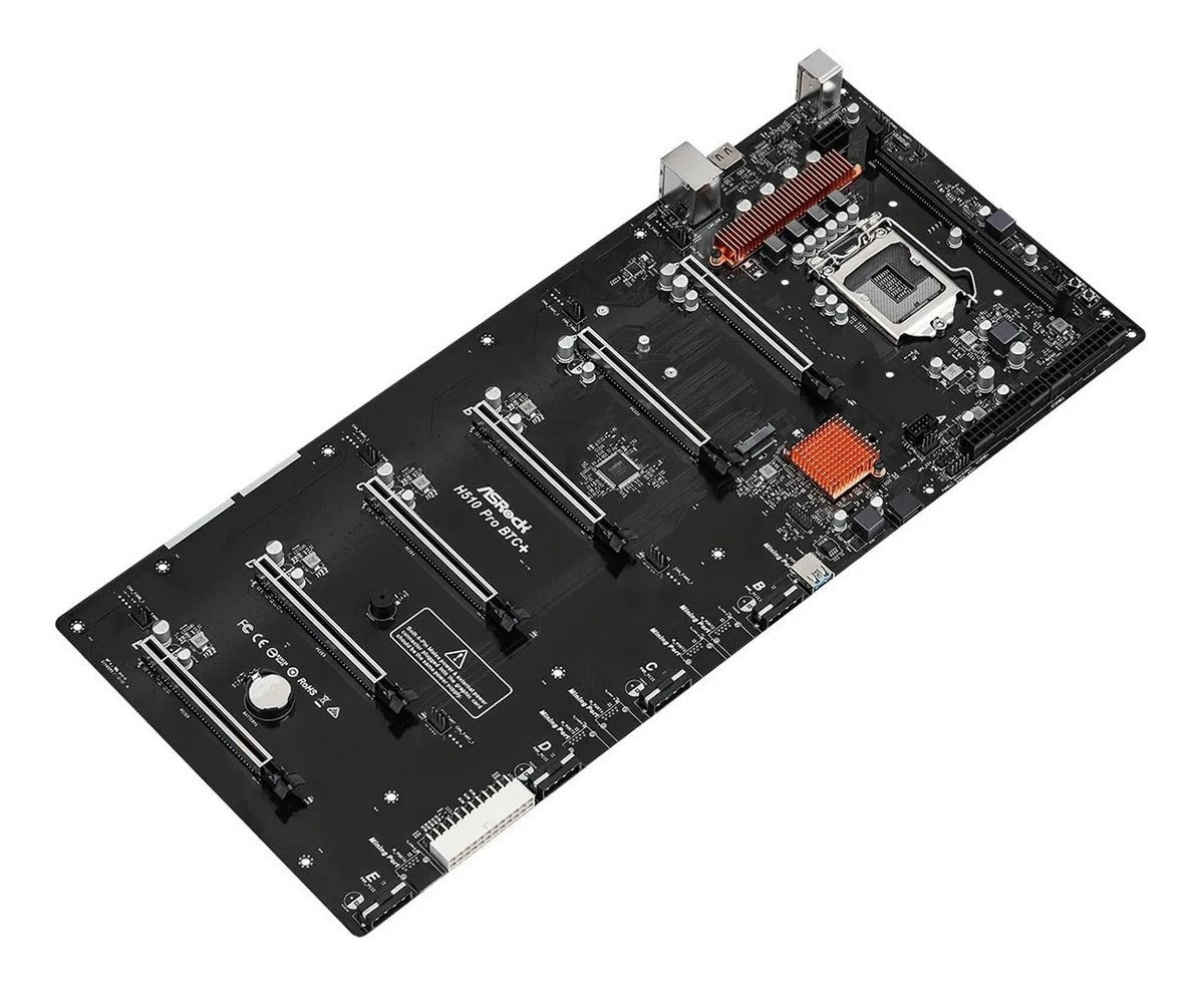 MOTHER ASROCK (LGA1200) H510 PRO BTC+ MINERIA PCI-Ex6 - Comprar en Variic