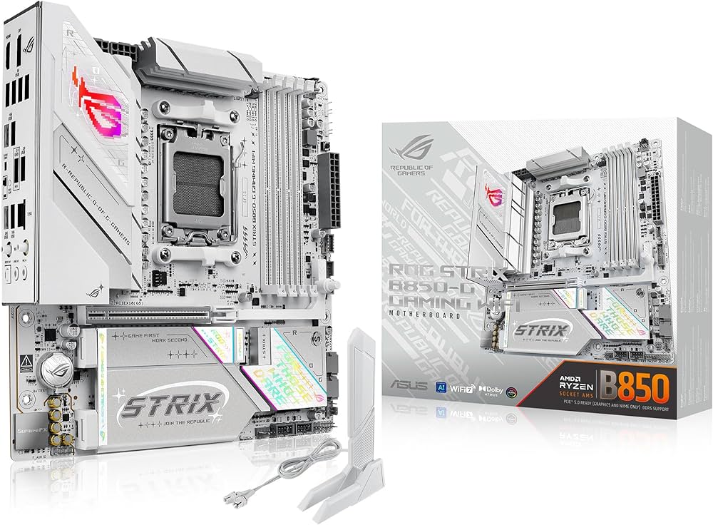 Motherboard ASUS ROG STRIX B850-G GAMING WIFI - Comprar en Variic