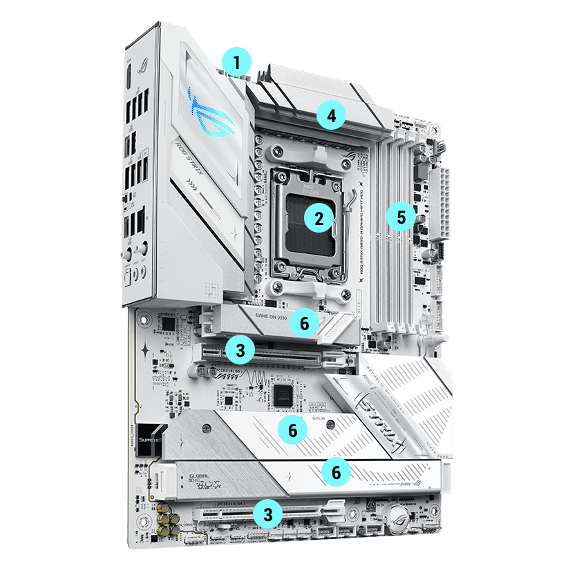 MOTHER ASUS (AM5) ROG STRIX B850-A GAMING WIFI7 NEO - Comprar en Variic
