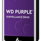 DISCO HDD 6TB WD PURPLE SURVEILLANCE WD64PURZ