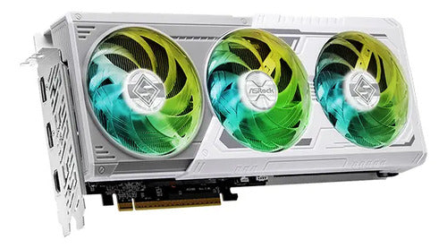 PLACA DE VIDEO ASROCK RADEON RX9060XT 8GB OC STEEL LEGEND WHITE
