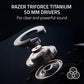 AURICULAR RAZER BLACKSHARK V3 WHITE HYPERSPEED WIRELESS+BT USB THX