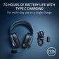 AURICULAR RAZER BLACKSHARK V3 WHITE HYPERSPEED WIRELESS+BT USB THX