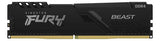 Memoria Ram UDIMM KINGSTON Fury Beast 16GB DDR4 3200MHz CL16 1.35V Single Negro