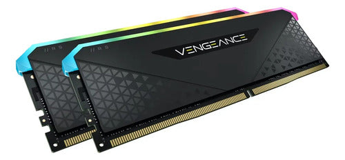 Memoria Ram UDIMM CORSAIR VENGEANCE 32GB DDR4 3200Mhz C16 1.35V (2x16GB) - Black RGB