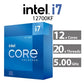 PROCESADOR INTEL (LGA1700) CORE I7 12700