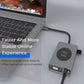 Hub USB-C 14 en 1 con Carga Inalámbrica