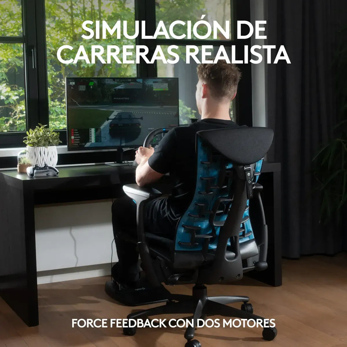 Volante Logitech G923 Negro