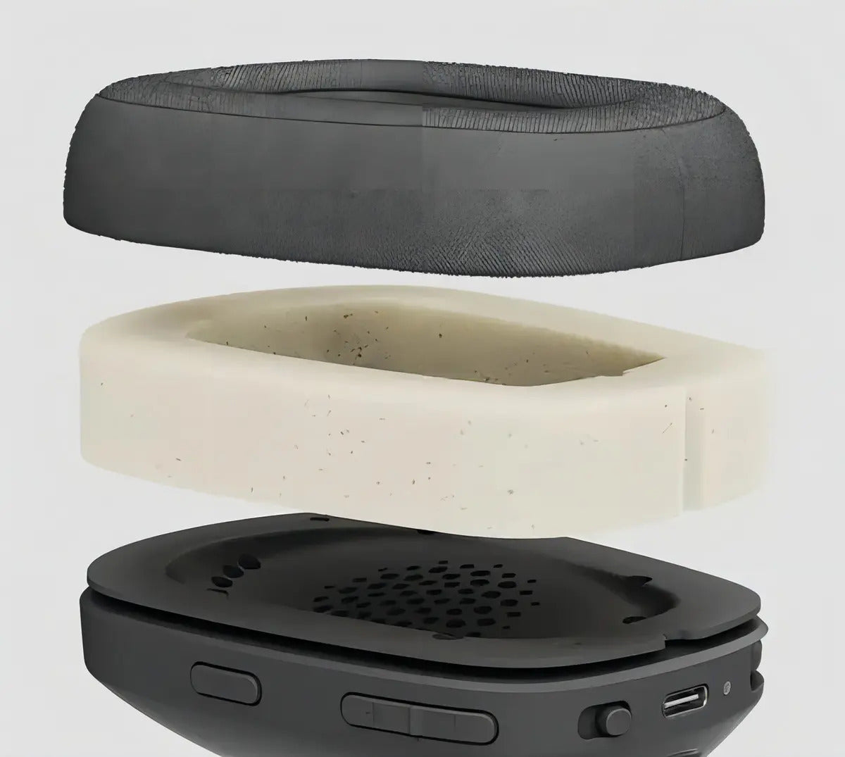 Auricular Inalámbrico Logitech Zone 2 ES Blanco
