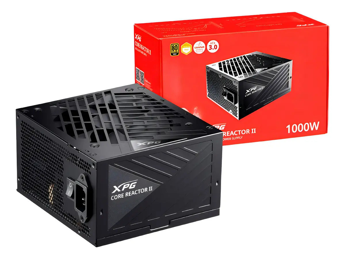 FUENTE GAMER 1200W ADATA XPG CORE REACTOR II ATX 3.1 GOLD MODULAR (BLACK) - foto 2 | Variic