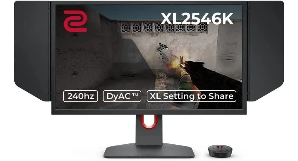MONITOR 24,5 GAMER ZOWIE XL2546K LED TN FHD 240hz c/escudo Tecnología DyAc Black eQualizer - Comprar en Variic