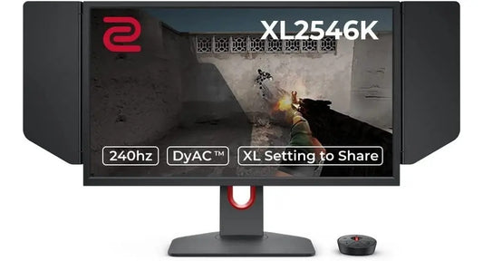 MONITOR 24,5 GAMER ZOWIE XL2546K LED TN FHD 240hz c/escudo Tecnología DyAc Black eQualizer - Comprar en Variic