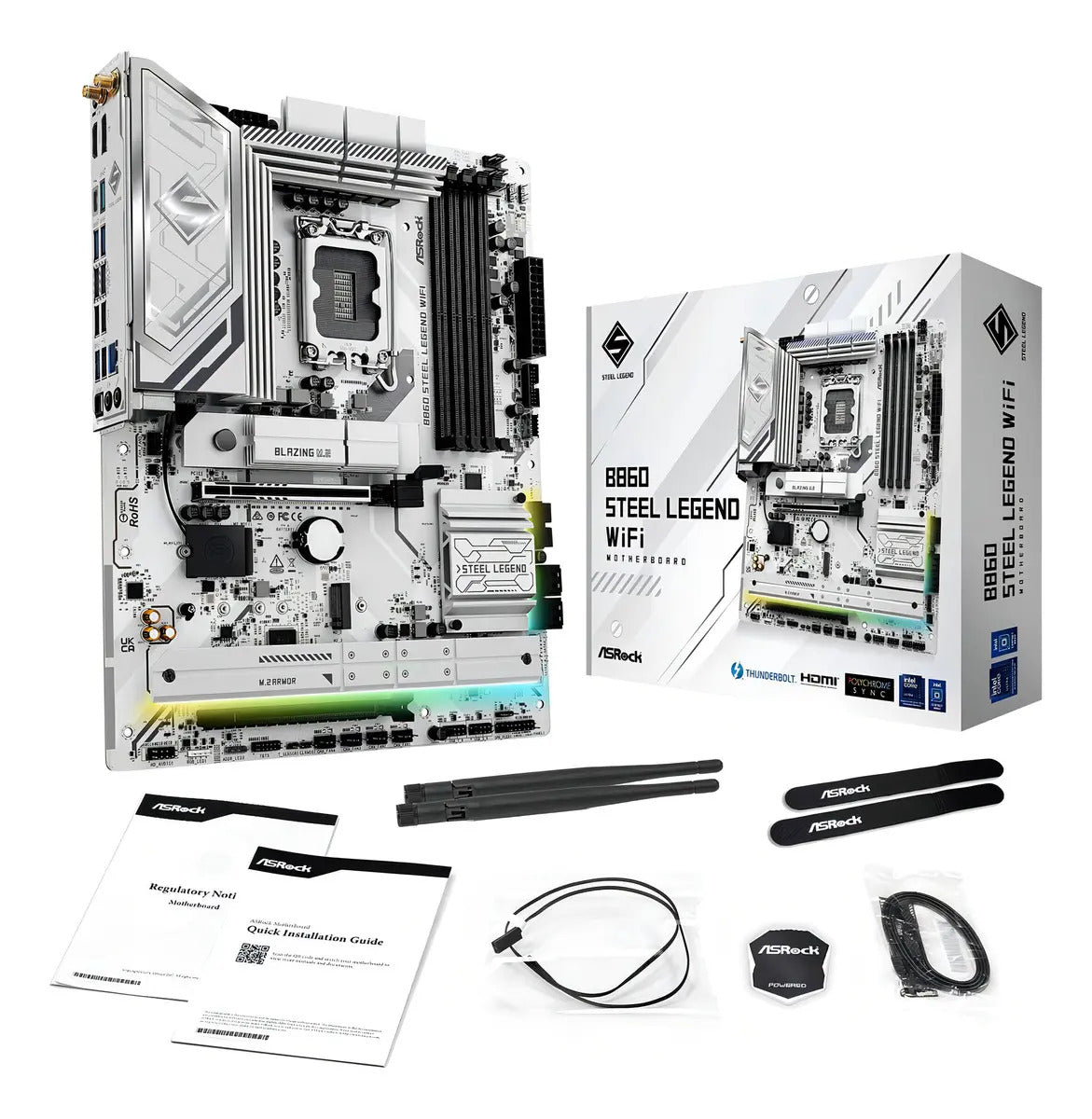 MOTHER ASROCK (LGA1851) B860 STEEL LEGEND WIFI - foto 4 | Variic