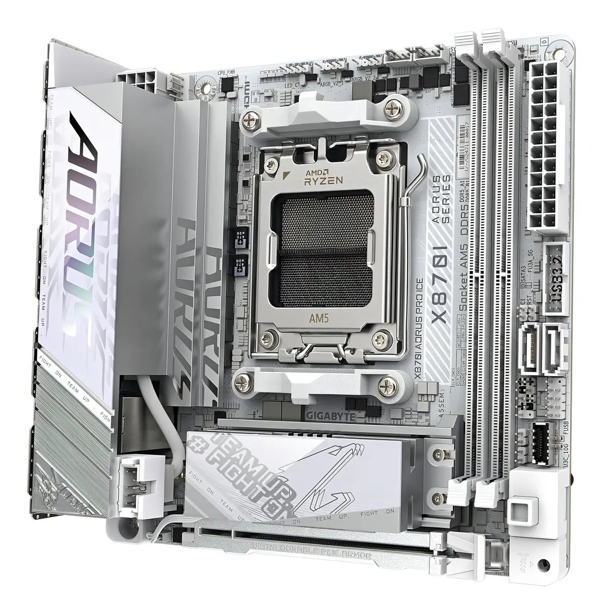 MOTHER GIGABYTE (AM5) X870I AORUS PRO ICE - foto 4 | Variic