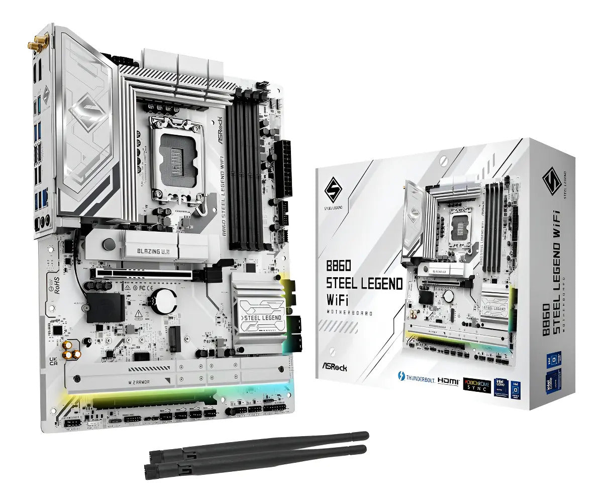 MOTHER ASROCK (LGA1851) B860 STEEL LEGEND WIFI - Comprar en Variic
