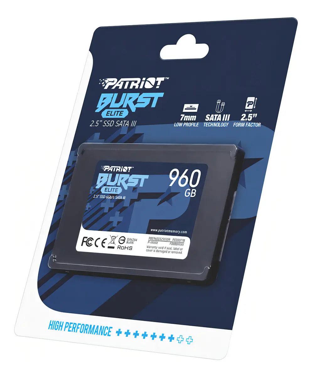 DISCO SSD PATRIOT BURST ELITE SOLID 240 GB SATA3 PE000776
