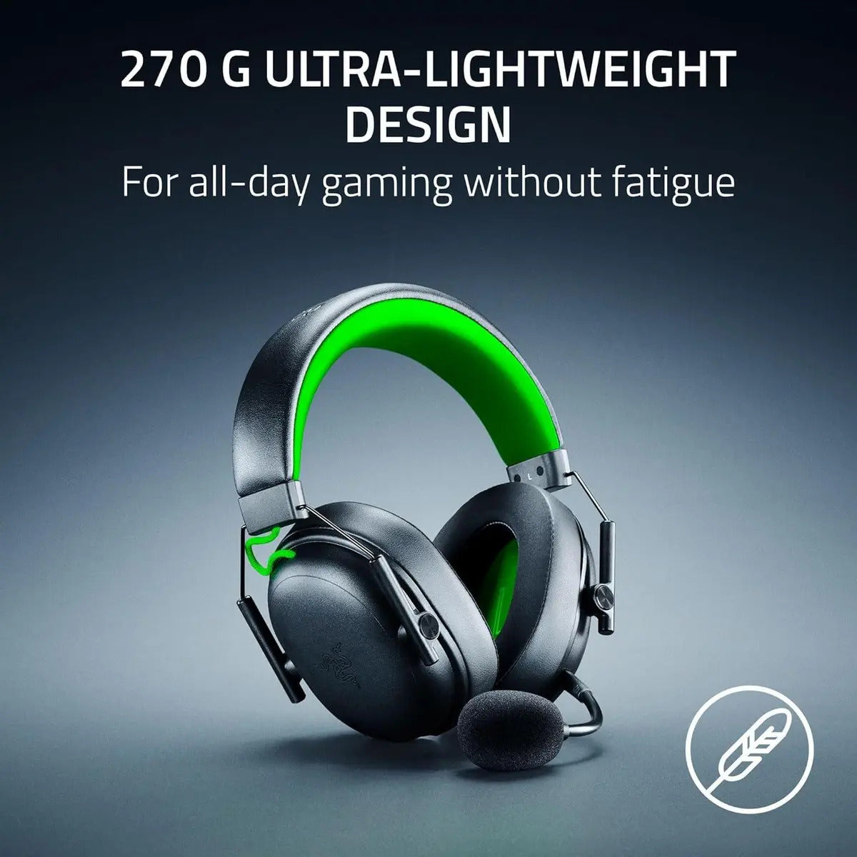 AURICULAR RAZER BLACKSHARK V3 PRO WHITE HYPERSPEED WIRELESS+BT ANC THX - foto 7 | Variic