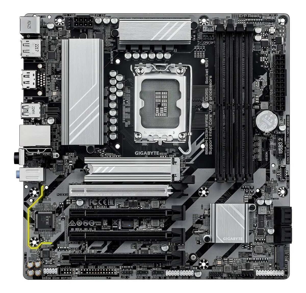 MOTHER GIGABYTE (LGA 1851) B860M GAMING X WIFI6E