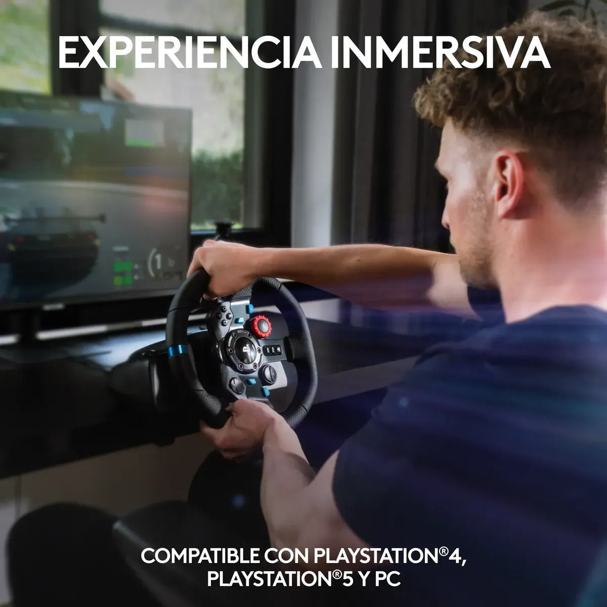 Volante Logitech G923 Negro