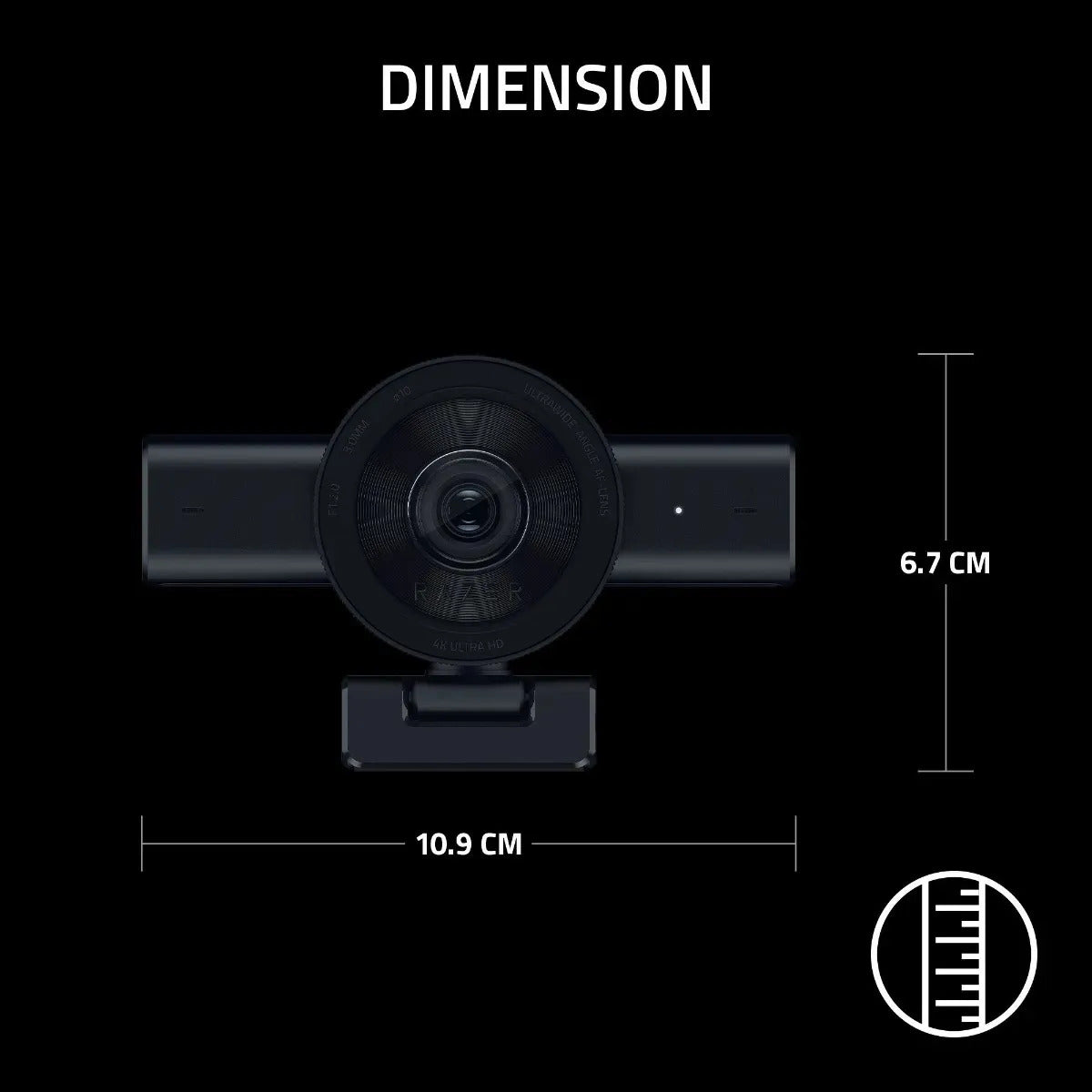 WEBCAM RAZER KIYO V2 4K BLACK
