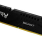 Memoria Ram UDIMM KINGSTON Fury Beast 8GB DDR5 6000MHz CL36 1.35V Single Negro