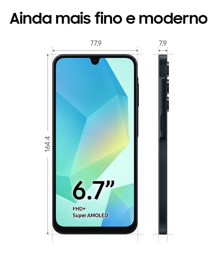 CELULAR SAMSUNG GALAXY A16 4/128GB 6.7"  50 MP GRAY - foto 9 | Variic