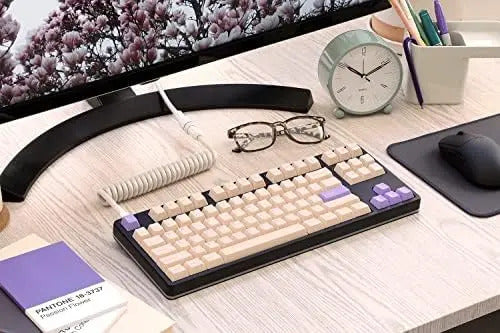 DUCKY KEYCAP SET AFTERGLOW SA US ABS SEAMLESS DOUBLE SHOT
