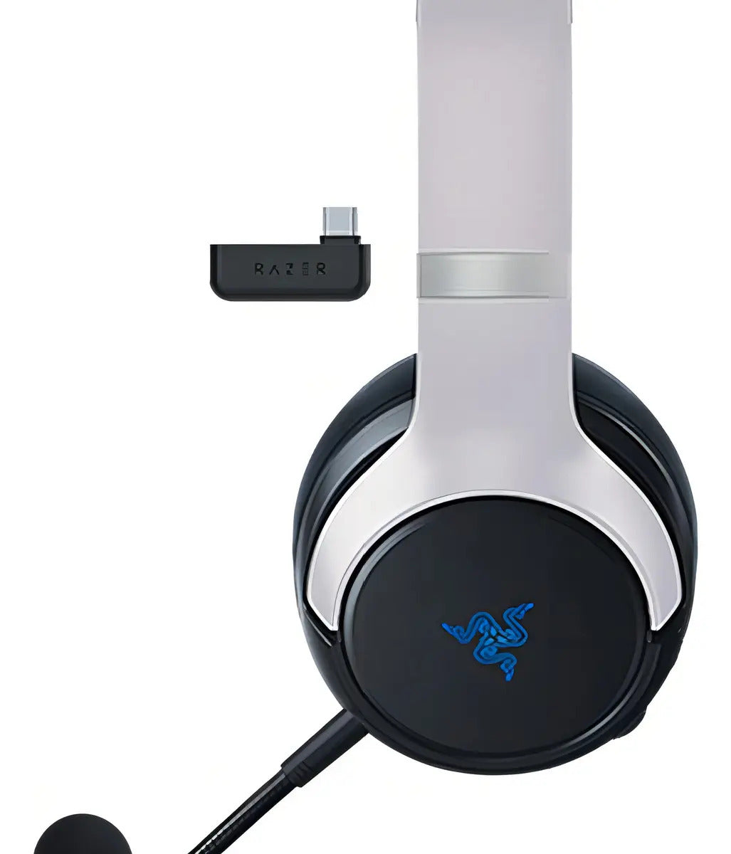 OUTLET AURICULAR GAMER RAZER KAIRA PRO WHITE PC/PS5 - foto 3 | Variic
