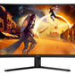 Monitor AOC CQ32G4VE 31,5" VA QHD (2560 x 1440) 180Hz 1ms Curved Gaming Ficha USA