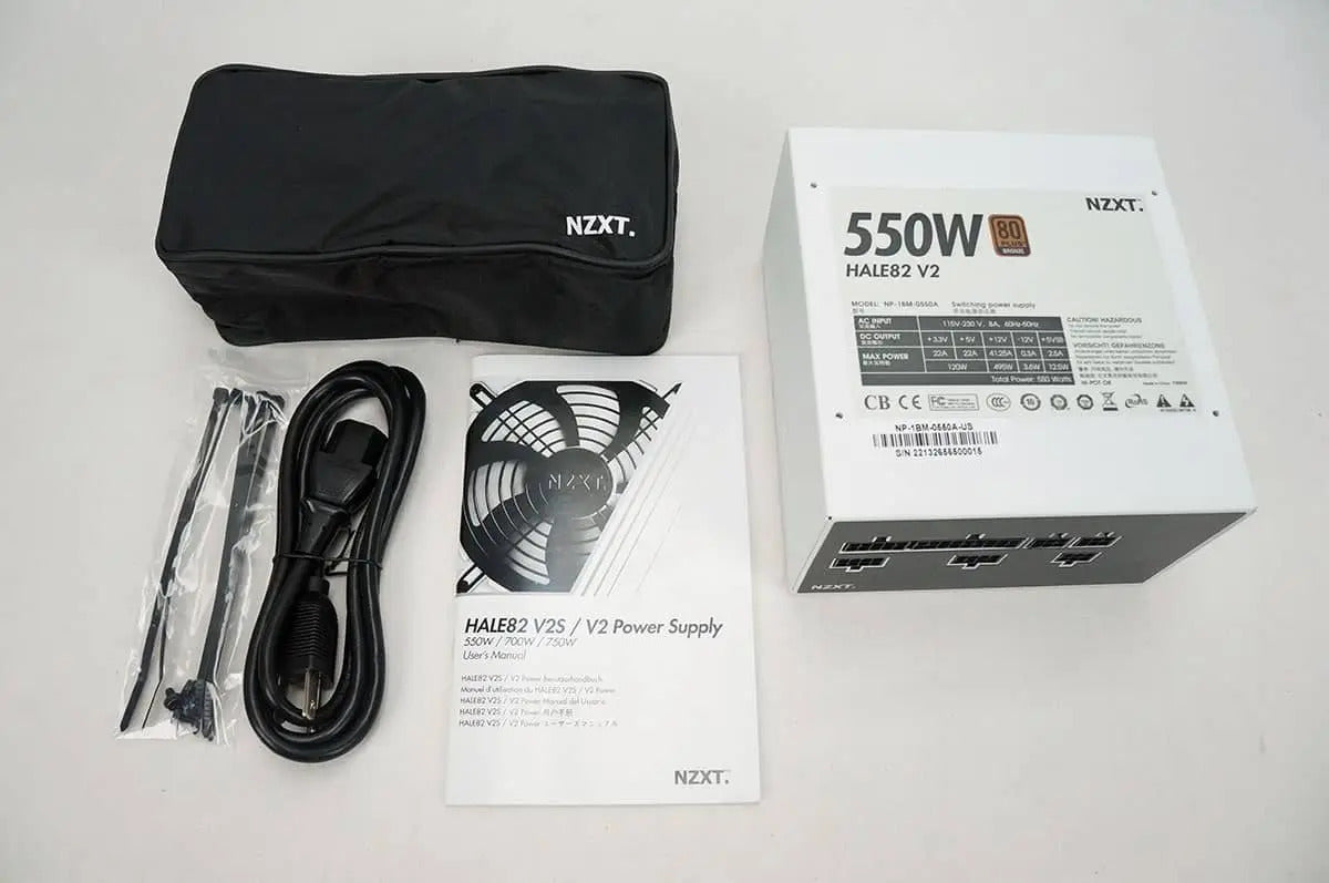 OUTLET FUENTE GAMER NZXT SERIES HALE82 V2 550W - foto 6 | Variic