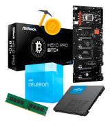 OUTLET MOTHER ASROCK (LGA1200) H510 PRO BTC+ MINERIA PCI-Ex6 - foto 2 | Variic