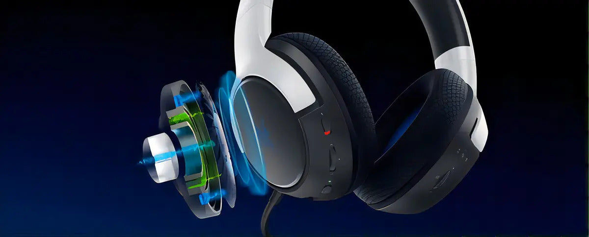 OUTLET AURICULAR GAMER RAZER KAIRA PRO WHITE PC/PS5 - foto 4 | Variic