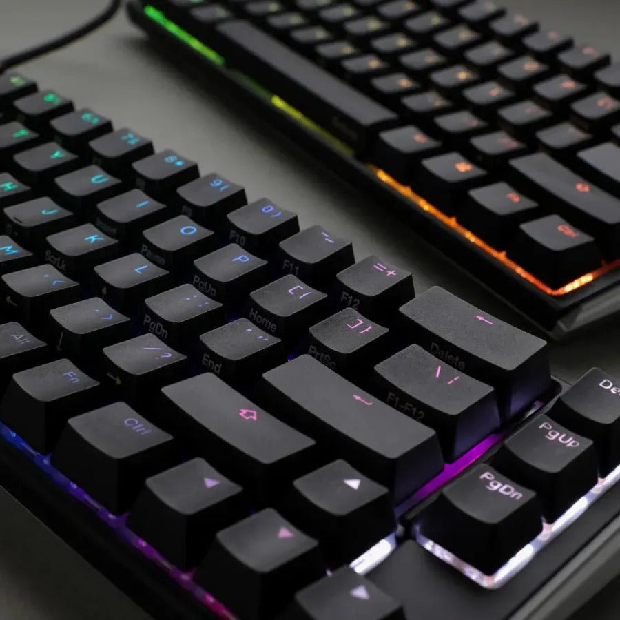 TECLADO GAMER DUCKY ONE 2 RGB TKL BLACK KAILH JADE SWITCH DOUBLE SHOT PBT MECANICO - foto 4 | Variic