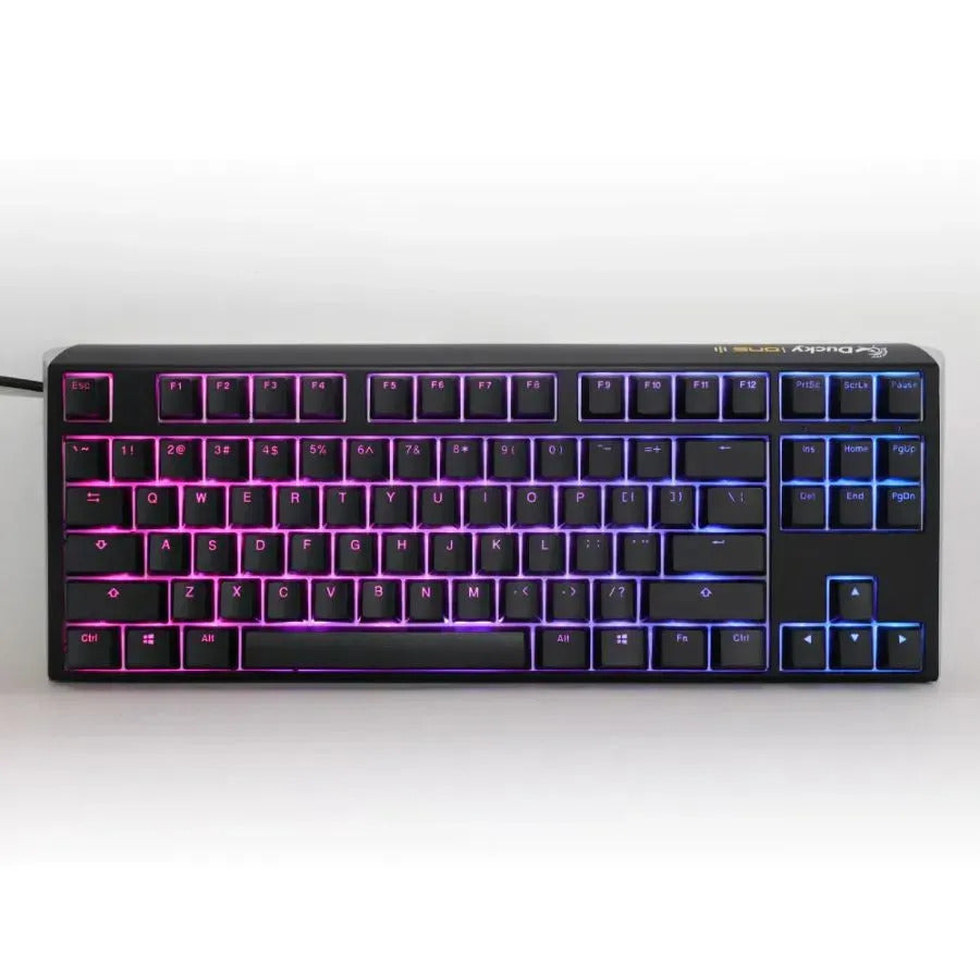 TECLADO GAMER DUCKY ONE 2 RGB TKL BLACK KAILH JADE SWITCH DOUBLE SHOT PBT MECANICO - foto 3 | Variic