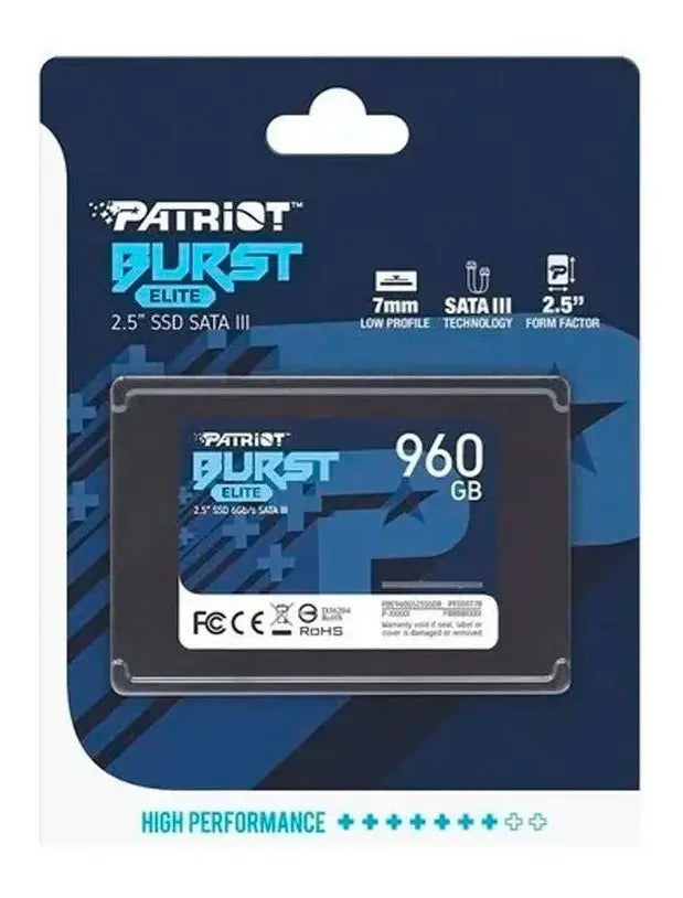 DISCO SSD PATRIOT BURST ELITE SOLID 240 GB SATA3 PE000776