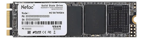 DISCO SSD NETAC N535N M.2 2280 SATAIII 3D NAND SSD 256 GB
