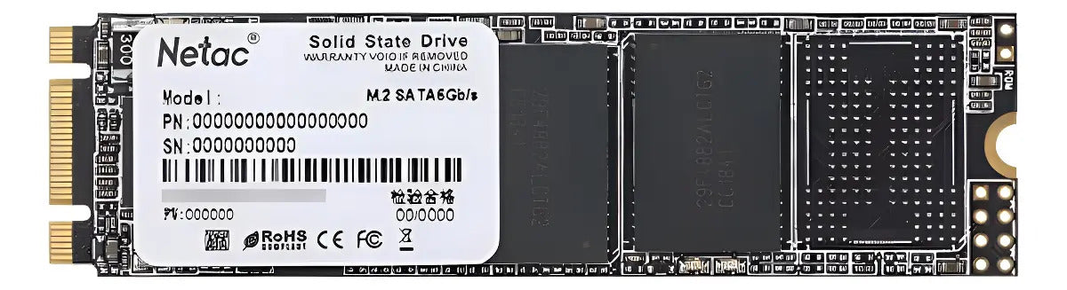 DISCO SSD NETAC N535N M.2 2280 SATAIII 3D NAND SSD 512 GB