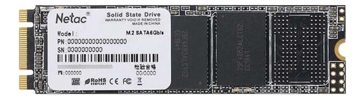 DISCO SSD NETAC N535N M.2 2280 SATAIII 3D NAND SSD 512 GB