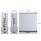 Docking Station Usb C 15 En 1 Mst 4k Hdmi Dp Pd 100w