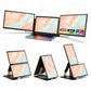 Pantalla triple portátil VARIIC S6 de 15.6 pulgadas Full HD montada en laptop