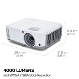 Proyector ViewSonic PA503W 4000 Lum WXGA para entornos educativos y Pymes - Comprar en Variic